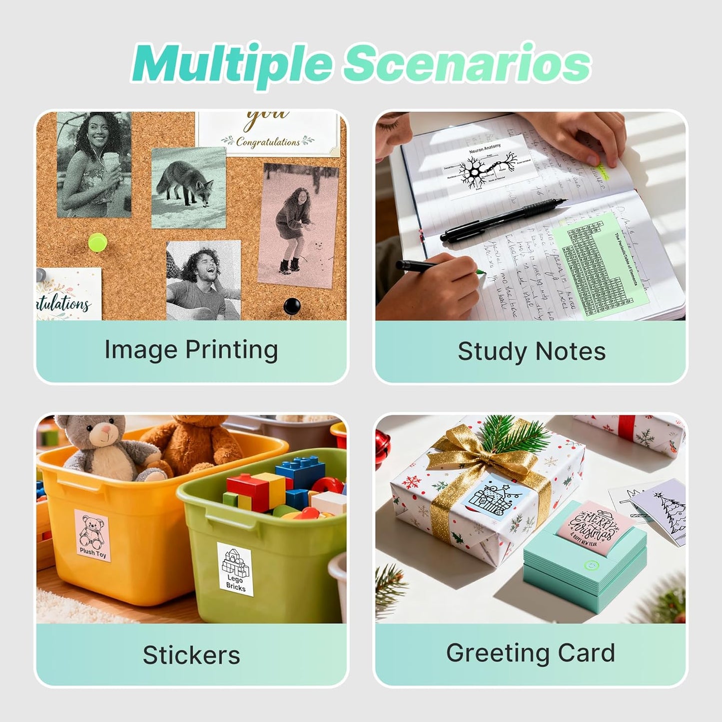 DwellWorks PrintPod™ Mini Sticker Printer
