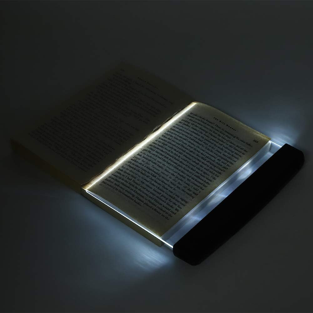 Book Light LED Reading Light Night Light Lightwedge Book Light Eye Reading Lamp Page Glow Bright Light LED Paperback Book Light for Night Reading | Eye Reading Lamp Page Glow Bright Light LED Paperback Book Light for Night Reading