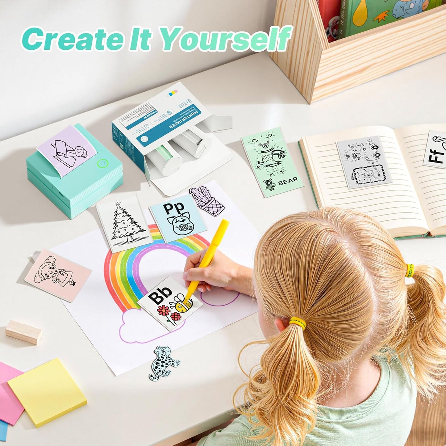 DwellWorks PrintPod™ Mini Sticker Printer