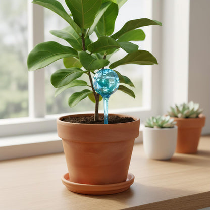 6-Pack Plant Watering Globes – 70 ml Self-Watering System for Indoor & Outdoor Plants
