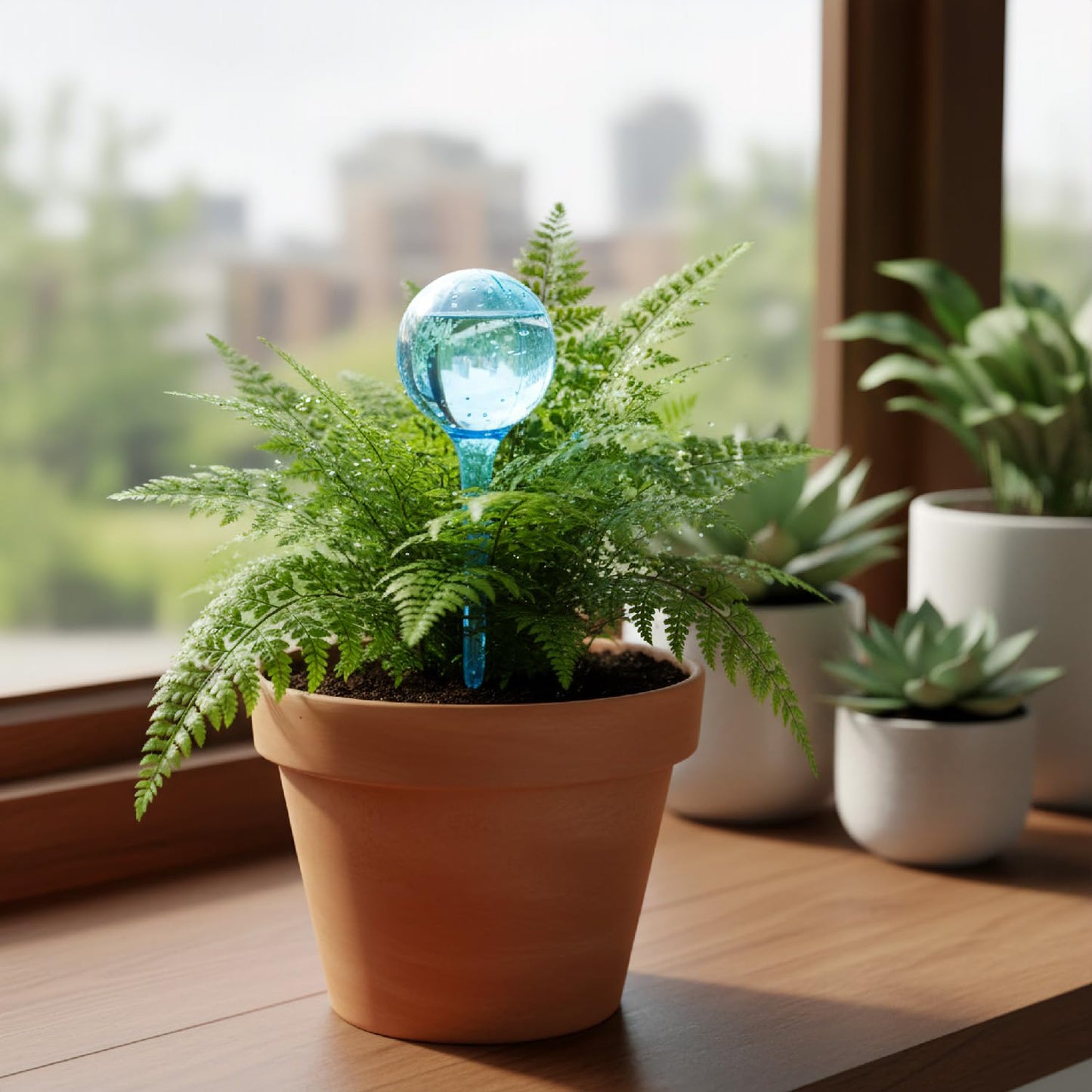 6-Pack Plant Watering Globes – 70 ml Self-Watering System for Indoor & Outdoor Plants