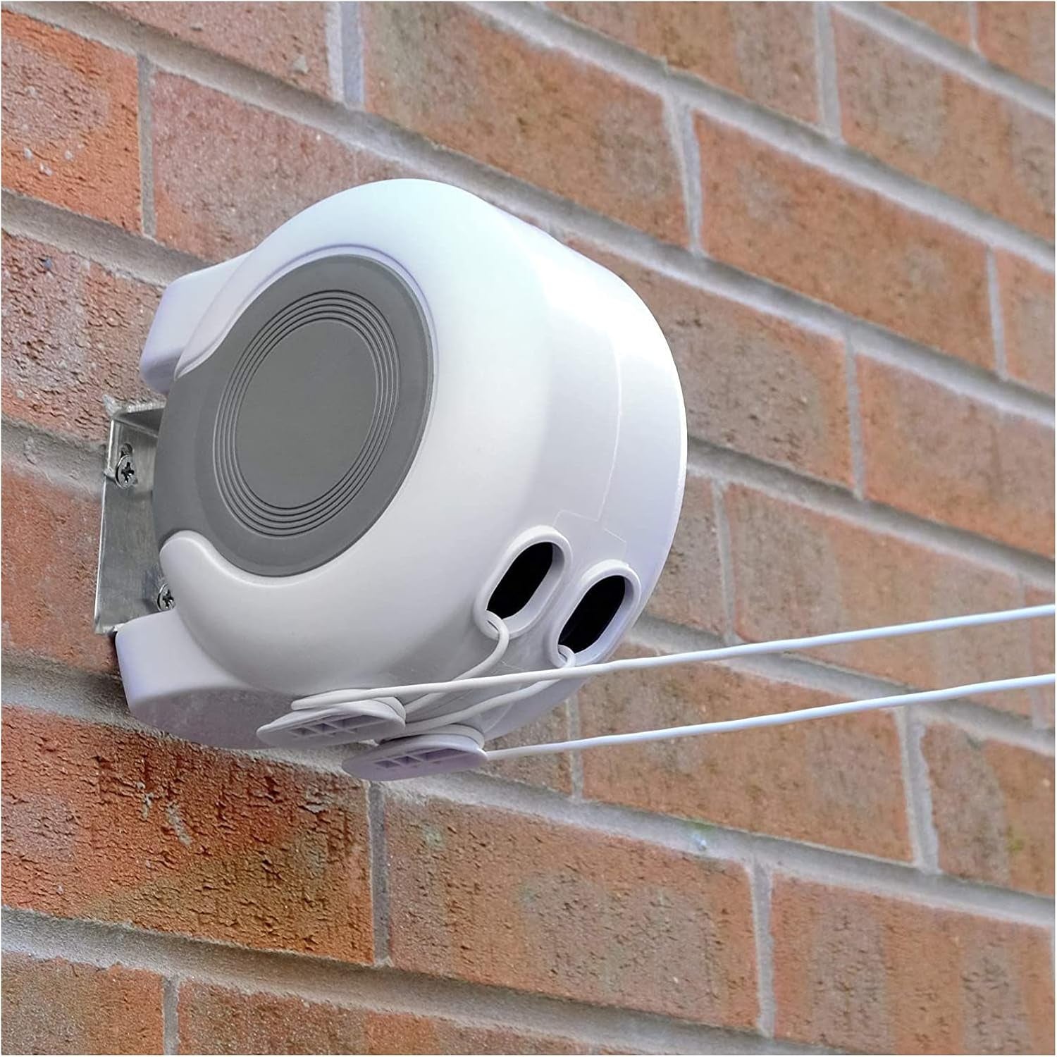26-Metre Retractable Washing Line – 2 × 13 m Wall-Mounted Clothes Airer for Indoor & Outdoor Use