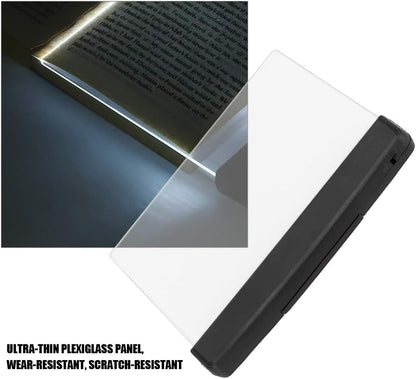 Book Light LED Reading Light Night Light Lightwedge Book Light Eye Reading Lamp Page Glow Bright Light LED Paperback Book Light for Night Reading | Eye Reading Lamp Page Glow Bright Light LED Paperback Book Light for Night Reading